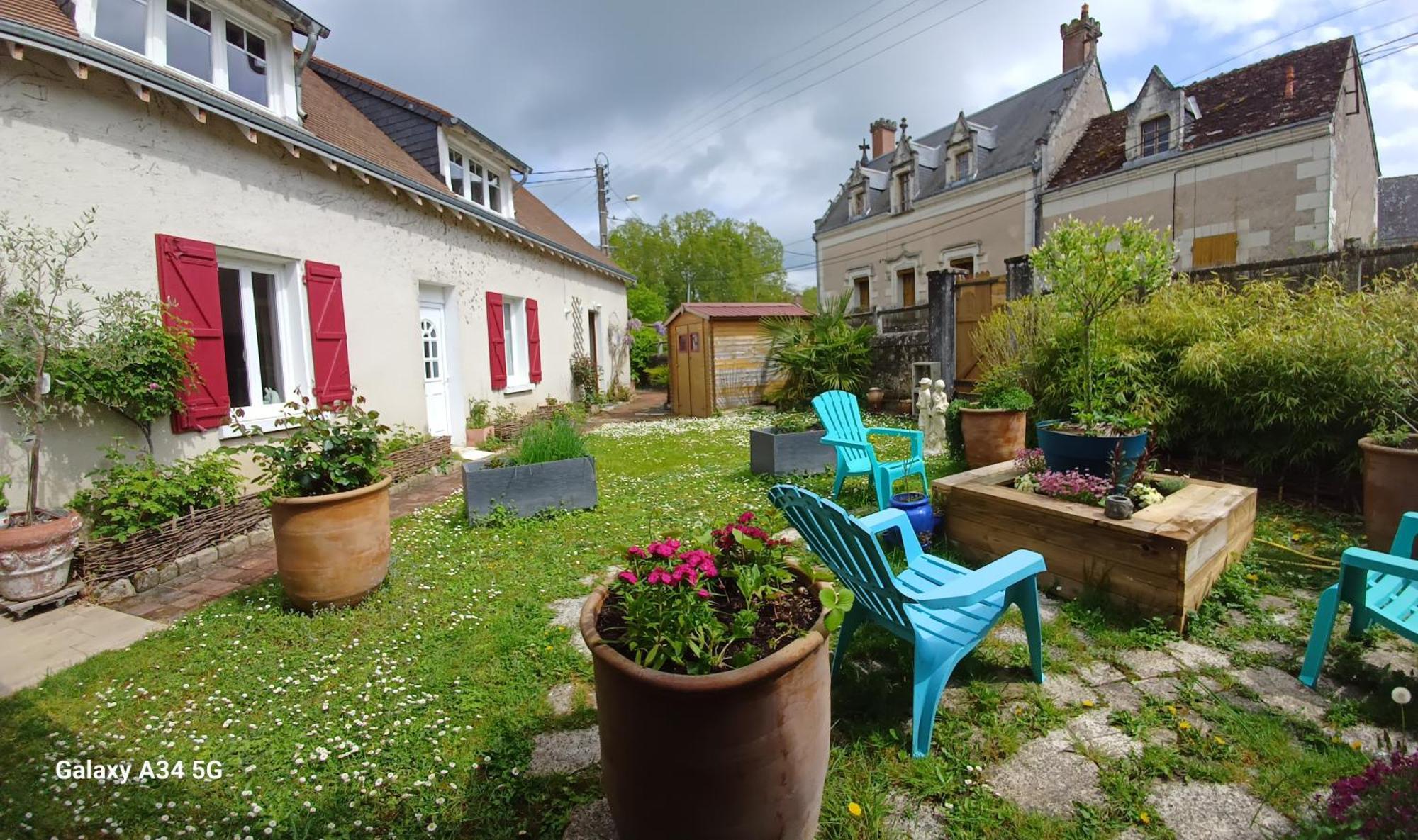 La Pause Zen Hotel Saint Georges sur Cher Bagian luar foto